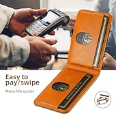 cheap iPhone Cases-Phone Case For iPhone 17 Pro Max 17 Air 16 Pro Max Plus 16 15 14 Pro Max Plus 16e 13 Pro Max Back Cover Magnetic Support Wireless Charging Kickstand Retro TPU PU Leather