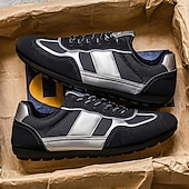 preiswerte Sneaker für Herren-Grüne Colorblock-Retro-Sneaker für Herren – bequeme Freizeit-Laufschuhe für Sportbekleidung, City-Outfits und Wochenendausflüge