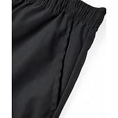preiswerte Cargohosen-Herren Cargo-Hosen Jogginghose Hose Kordelzug Elastischer Bund Druck Cartoon Lächelndes Gesicht Komfort Sport im Freien Täglich Mode Lässig Schwarz Mikroelastisch