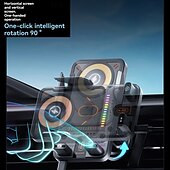 お買い得  車載ホルダー-カーベントフォンマウント 回転可 調整可 取り外し可 電話ホルダー のために 車載 ダッシュボード周り 車のトラック と互換性があります すべての携帯電話 携帯電話アクセサリー