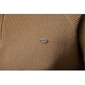 halpa Miesten Elite Neuleet ja Cardiganit-Miesten Pusero Neuloa Tavalliset topit Puolet vetoketjusta Tavallinen Pystykaulus Tyylikäs Aja sivuun Koulu Loma Vaatetus Kevät Syksy Musta Tumma laivastonsininen S M L