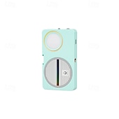 abordables Accessoires pour caméra de téléphone portable-Lampe vidéo LED 1200 Ah rechargeable et portable, éclairage pour appareil photo, 3 effets lumineux, pour vlogging, selfie