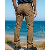 Недорогие Низ-Муж. Брюки-трансформеры Штаны для туризма и прогулок Штаны софтшелл Весна Осень На открытом воздухе Стандартный Водонепроницаемость С защитой от ветра Нижняя часть Карман Темно-серый Черный