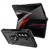 levne Pouzdra pro Samsung-telefon Carcasă Pro Samsung Galaxy Z-sklad 7 Z Fold 6 Z Fold 4 Zadní kryt Magnetické Stojánek Prstencová spona Brnění TPU PC