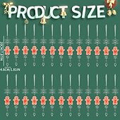 billige Ornamenter-1 stk. juleoppheng i akryl, gjennomsiktig hengende, kreativ pepperkakemann-bokstav DIY-anheng, juletrepynt