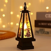 halpa Halloween sisätiloissa-1 kpl 16 * 5,5 cm halloween-koriste led-tuulivalo kynttilävalo sisä- ja ulkokäyttöön juhlakoriste-esinevalo