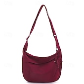 levne úschovna zavazadel a cestování-Dámská módní jednobarevná nylonová crossbody kabelka hobo, vodotěsná, lehká, ležérní, taška přes rameno, stylová, vysoce kvalitní, odolná, moderní, každodenní kabelka