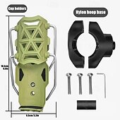 billiga Lagringsställ-självjusterande mugghållare 360 graders roterbar autolåsande självjusterande bilmugghållare universal cykel motorcykel vattenflaskhållare verktygsfri installation för cyklar, motorcyklar, barnvagnar