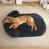 economico Copridivano per animali domestici-Letto per cani lungo e caldo in peluche materasso comodo per animali di grandi dimensioni per tutte le stagioni cuscino per divano in spugna lavabile e removibile per cani e gatti