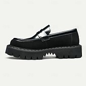 Недорогие Кожаные лоферы премиум-класса-Мужские пенни-лоферы из натуральной кожи, винтажные коричневые, деловые, повседневные туфли для повседневной носки и вечерних мероприятий