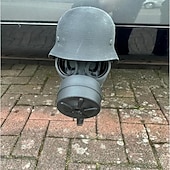 levne Sníženo na 30 $-Krytka pro tažné zařízení přívěsu, zábavná plynová maska na helmu a kryt na tažné zařízení přívěsu, ochranná krytka pro tažné zařízení přívěsu, doplňky pro dekoraci auta pro tažné zařízení