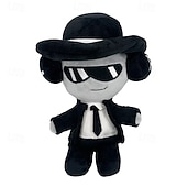baratos Figuras de pelúcia de Anime e Jogos-Almofada de pelúcia de 8 polegadas com desenho animado do jogo Forsaken Chance para decoração de quarto para fãs de videogame