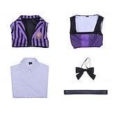 tanie Kostiumy damskie-Gotycki horror Mroczna Akademia Kostium Mundurki szkolne Fantazyjne przebranie Cosplay Kostiumy z filmów for Damskie Doroślu Halloween Karnawał Spektakl Impreza Sukienka