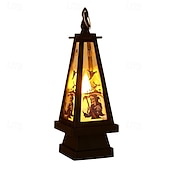 halpa Halloween sisätiloissa-1 kpl 16 * 5,5 cm halloween-koriste led-tuulivalo kynttilävalo sisä- ja ulkokäyttöön juhlakoriste-esinevalo