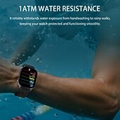 cheap Smartwatch-LC211 Smart Watch 2.01 inch Smartwatch Fitness Running Watch Bluetooth Temperature Monitoring Pedometer Call Reminder Compatible with Android iOS Women Men GPS Long Standby Hands-Free Calls IPX-5