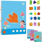 cheap Gifts-Pull String 3D Geometry Learning Book 9/12/15 Solids Geometric Models for Kids Teach Volume &amp; Surface Area Formulas