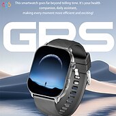 cheap Smartwatch-LC211 Smart Watch 2.01 inch Smartwatch Fitness Running Watch Bluetooth Temperature Monitoring Pedometer Call Reminder Compatible with Android iOS Women Men GPS Long Standby Hands-Free Calls IPX-5