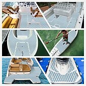 baratos Materiais de Construção-piso de espuma eva de alta qualidade para barcos - resistente a raios ultravioleta, antiderrapante, resistente à sujeira, fácil de limpar e instalar, perfeito para todos os tipos de barcos, proteção