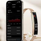 お買い得  スマートウォッチ-B3 スマートウォッチ 1 インチ スマート·ウォッチ ブルートゥース 歩数計 着信通知 アクティビティトラッカー と互換性があります Android iOS 女性 男性 長時間スタンバイ 防水 ステップトラッカー IP68 10.5mmウォッチケース
