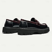 Недорогие Кожаные лоферы премиум-класса-Мужские пенни-лоферы из натуральной кожи, винтажные коричневые, деловые, повседневные туфли для повседневной носки и вечерних мероприятий