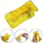 abordables coser y tejer y ganchillo-Enhebrador automático de agujas de 2 piezas para coser, herramientas de costura manual para máquinas de coser, manualidades domésticas y suministros de costura.