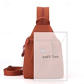 abordables almacenamiento de equipaje y viajes-Bolso de viaje impermeable de dos vías, mini mochila para mujer 2025, bolso de pecho de tela Oxford antirrobo, mochila informal de moda para el hombro.