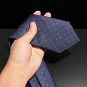 economico Cravatte e papillon da uomo-Per uomo Cravatte Classico Strisce e Quadri Serata Formale Data Festa &amp; Sera