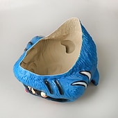 رخيصةأون أزياء تنكرية للأطفال-نجمة البوب الكورية المستوحاة من الأيدول مورغان ساجو، قناع النمر الأزرق للهالوين، أدوات الهالوين، كرنفال ماردي غرا، أزياء هالوين سهلة الارتداء