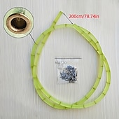 levne Domácí potřeby-flexi-shape - všestranný, nastavitelný profilový pásek pro dřevo o délce 78,74 palce - šablona s flexibilními křivkami a certifikací Energy Star pro složité tvary, přesné tvoření a kutilské projekty