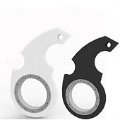 economico Strumenti manuali-Confezione da 2 portachiavi fidget spinner: giocattolo antistress portatile, struttura in metallo resistente, perfetto per adulti e bambini