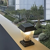 economico Luci da giardino-luci a led per esterni, luci per colonne da esterno in stile nordico, luci per pali di recinzione, impermeabili IP54 per terrazze, adatte per pilastri in pietra di porte, lampioni da giardino