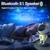 cheap Star Galaxy Projector Lights-Galaxy Star Projector for Bedroom Night Lights for Kids Room White Noise Bluetooth Speaker Ceiling Projector Room Decor Gifts for Easter Girls Boys Adults Birthday