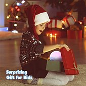 abordables Lumières de Noël-Projecteur de lumière nocturne océanique, lumières de Noël, décoration de chambre pieuvre, jouets pour enfants, rotation à 360°, océan et étoiles &amp;Projection lunaire, 17 modes d&#039;éclairage, 9