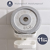 levne koupelnový organizér-Dvouvrstvý držák mýdla s přísavkou Taili, silný držák houbičky do sprchy, koupelny, vany a kuchyňského dřezu, bez vrtání, odnímatelný