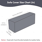 abordables Funda para asientos y reposabrazos de sofá-Fundas mágicas para reposabrazos de sofá reclinable, fundas protectoras para reposabrazos de silla (juego de 2)