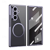 Χαμηλού Κόστους Samsung Θήκη-τηλέφωνο tok Για Samsung Galaxy Z Fold 7 Z Διπλώστε 6 Z Fold 5 Z Fold 4 Θήκη μαγνητικής προσρόφησης Μαγνητική Υποστήριξη ασύρματης φόρτισης Ανθεκτική σε πτώσεις PC