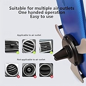 baratos Suporte para automóvel-Suporte giratório para telefone de carro, suporte para ventilação de carro, design divertido, fácil instalação, um item essencial para entusiastas de viagens rodoviárias