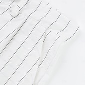 abordables Vacances-Homme Dress Pants works Pantalons en Lin Pantalons Pantalon d&#039;été Pantalons Amples Avec Poches Jambe Droite Rayé Confort Respirant Longueur complète Vacances Quotidien Fête Vacances Hawaïen Noir