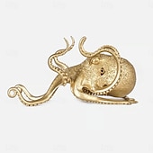 cheap Storage &amp; Organization-Octopus Holder Phone Stand Pen Holder Creative Gold Octopus Desk Organizer Multifunctional Mobile Phone Holder Lazy Viewing Stand For Watching Videos And Reading Books