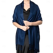 cheap Wedding Guest Wraps-Pashmina Shawls and Wraps for Evening Dresses Large Soft Pashminas Wedding Shawl