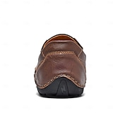 halpa Miesten loaferit ja nauhattomat kengät-Miesten ruskeat slip-on-mokkasiinit ajokengät – joustavat ja rennot loaferit viikonloppumatkoille, työmatkoille ja kesäretkille
