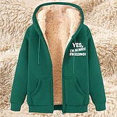 abordables Sweat à capuche en polaire-Homme Sweat à capuche zippé intégral Sweat à capuche zippé Veste en Polaire Sweat à capuche en polaire Abricot Noir Rouge Bleu Vert À capuche Uni Lettre Impressions Graphiques Fermeture éclair Avec
