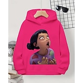 billiga Pojkens 3D Sporter &amp; Spel-Kpop Demon Hunter Pojkars Tecknad Grafisk Hoodie - Animefigur Tryckt Tröja Med Uttrycksfulla Ögon Mjuk Avslappnad Vintervärme Bekväm Höst &amp;vinterkläder för skolan &amp;lekträffar