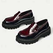 Недорогие Кожаные лоферы премиум-класса-Мужские пенни-лоферы из натуральной кожи, винтажные коричневые, деловые, повседневные туфли для повседневной носки и вечерних мероприятий