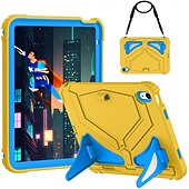 economico Cover per iPad-Tavoletta Custodie cover Per Apple iPad 10a 10,9&quot; Portatile Tracolla con supporto regolabile Armatura Gel di Silice PVC