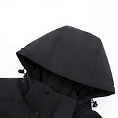 levne Fleece a 3 v 1 bundy-Pánské Rüzgarlık Dağcı Ceketi Bunda 3 v 1 Zima Venkovní Slátanina Zahřívací Vrchní část oděvu Černá Bílá Zelená Khaki Kávová