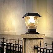 economico Luci da giardino-luci a led per esterni, luci per colonne da esterno in stile nordico, luci per pali di recinzione, impermeabili IP54 per terrazze, adatte per pilastri in pietra di porte, lampioni da giardino