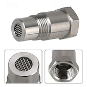 Недорогие Сервис транспортных средств-Адаптер для датчика кислорода для внедорожных условий, кислородный датчик O2 M18x1.5 для внедорожного катализатора, автозапчасти CSV