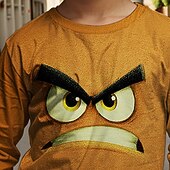 economico Animali 3D per Ragazzo-Maglietta per ragazzi con stampa 3D, divertente, a maniche lunghe, con stampa 3D, autunno inverno, basic, per bambini dai 4 ai 12 anni, girocollo, casual, per attività all&#039;aperto, vestibilità
