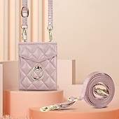 ieftine Carcasă Samsung-telefon Maska Pentru Samsung Galaxy Z Flip 7 Z Flip 6 Z Flip 5 Z Flip 4 Capac Spate cu curea de mână Loc pentru card Cataramă inel Retro TPU PU piele